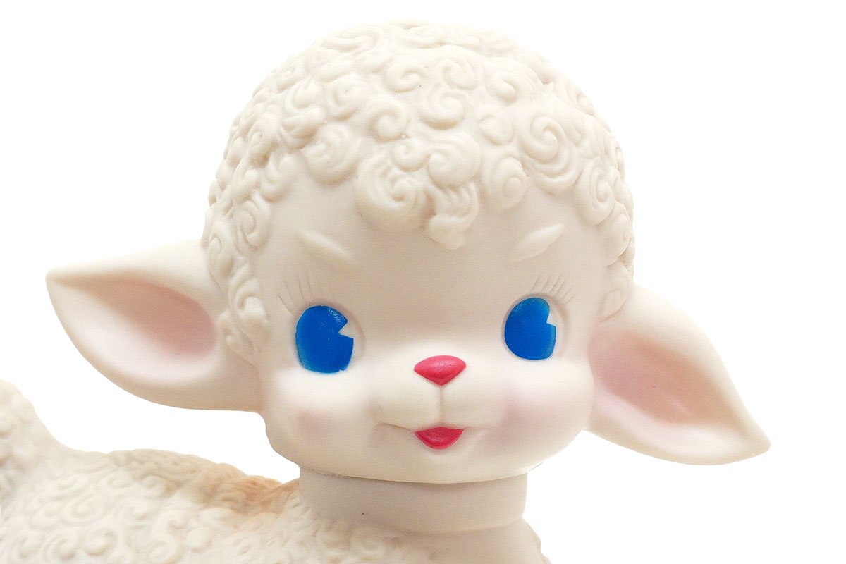 Sheep Squeeze Doll/シープスクイーズドール・ヒツジ・ラバー・ソフビ 