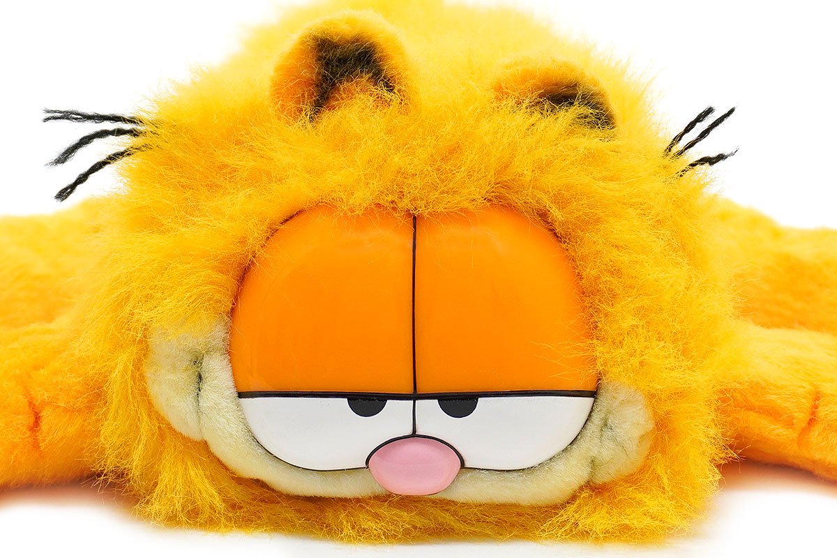 直販早割 激レア ガーフィールド クッション ぬいぐるみ Garfield