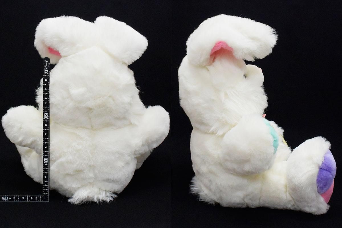 Bunny/バニー/Rabbit/ウサギ・ぬいぐるみ・ホワイト×マルチカラー