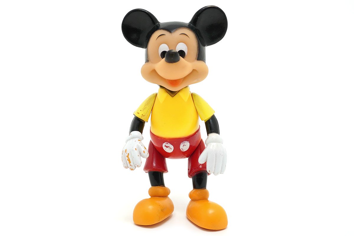 Walt Disney Productions/ウォルトディズニープロダクションズ・REMCO TOYS/レムコトイズ・Figure/フィギュア 「 Mickey Mouse/ミッキーマウス」ダメージ有 - KNot a TOY/ノットアトイ