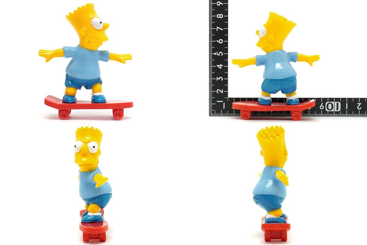 the SIMPSONS/シンプソンズ・PVC Figure/フィギュア 「Bart Simpson/バート・シンプソン・Skateboard/スケートボード/スケボー」  1990年 - KNot a TOY/ノットアトイ