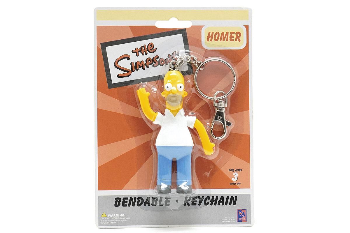 the SIMPSONS/シンプソンズ・NJ Croce・BENDABLE・KEY CHAIN ...