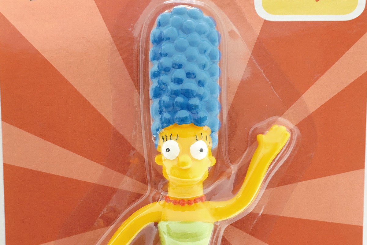 The Simpsons シンプソンズ Nj Croce Bendable Possible ベンダブル ポッシブル Figure フィギュア Marge マージ 02年 Knot A Toy ノットアトイ