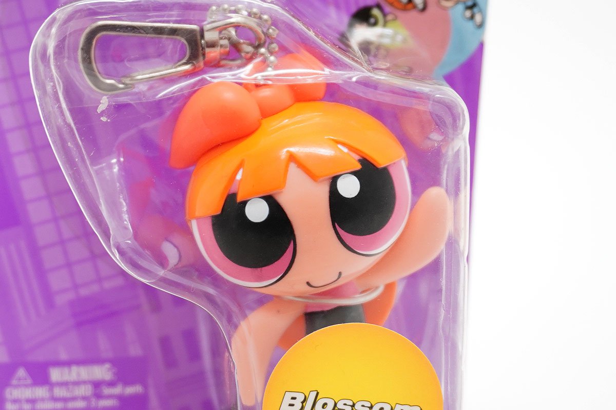 THE POWERPUFF GIRLS/パワーパフガールズ・セガトイズ・Keychain/キーチェーンセット 「Blossom/ブロッサム ＆Bubbles/バブルス＆Buttercup/バターカップ」 - KNot a TOY/ノットアトイ