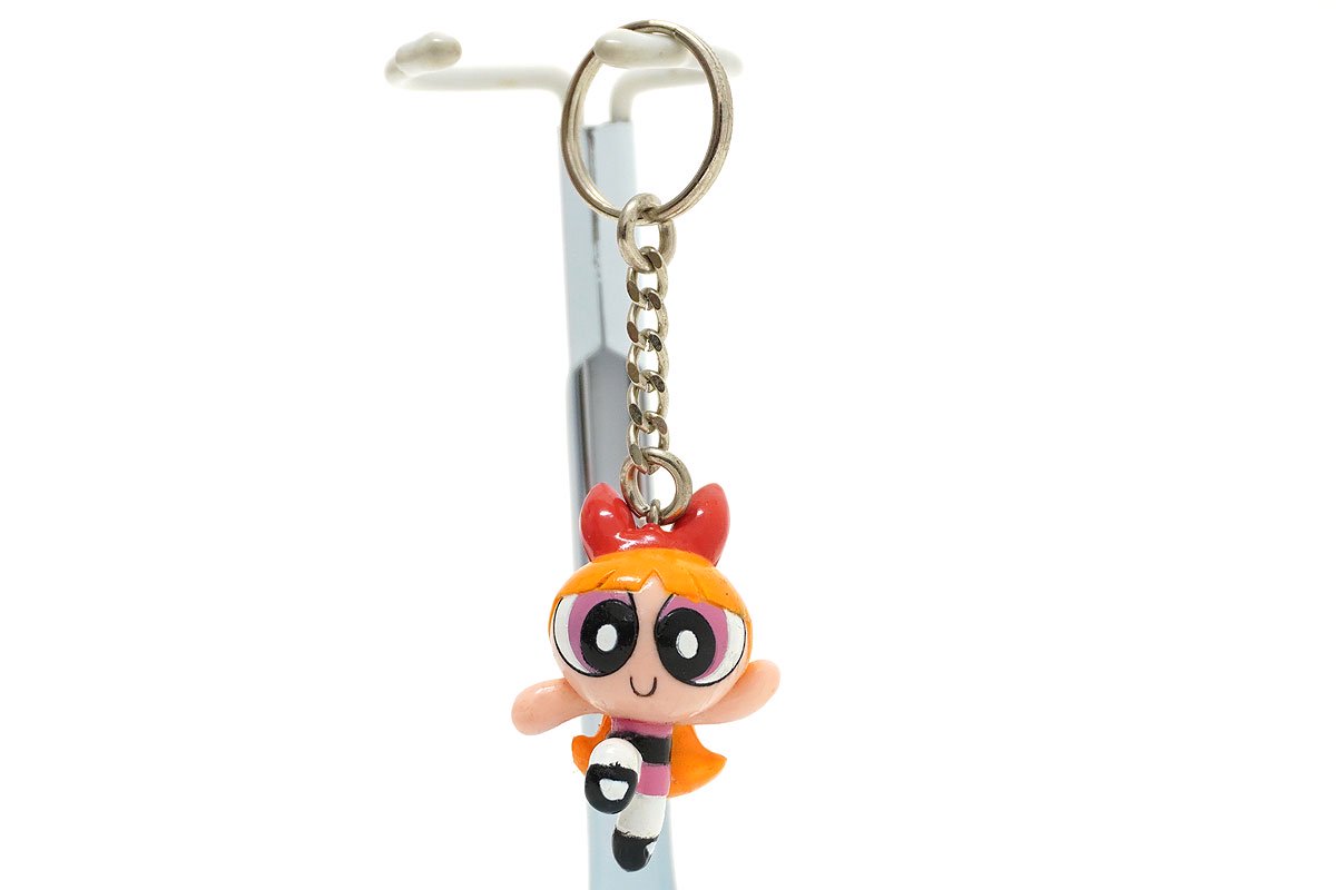 THE POWERPUFF GIRLS/パワーパフガールズ・PVC Figure Keychain