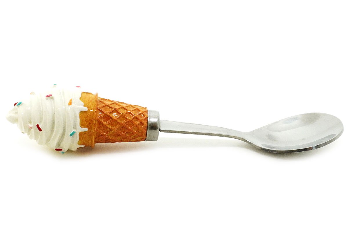 Soft Serve Ice Cream Cone Spoon/ソフトクリームスプーン・アイス