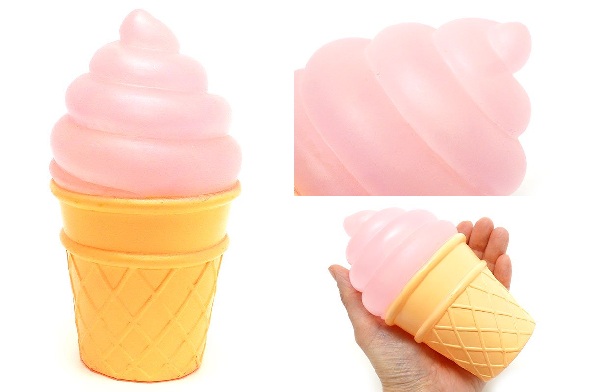 Soft Serve Ice Cream Cone Light・ソフトクリーム型ライト/ランプ