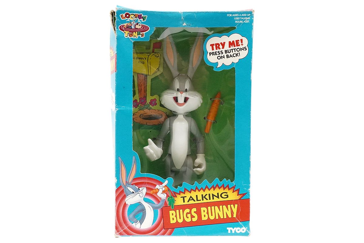 バックスバニー トーキング フィギュア◆Bugs Bunny