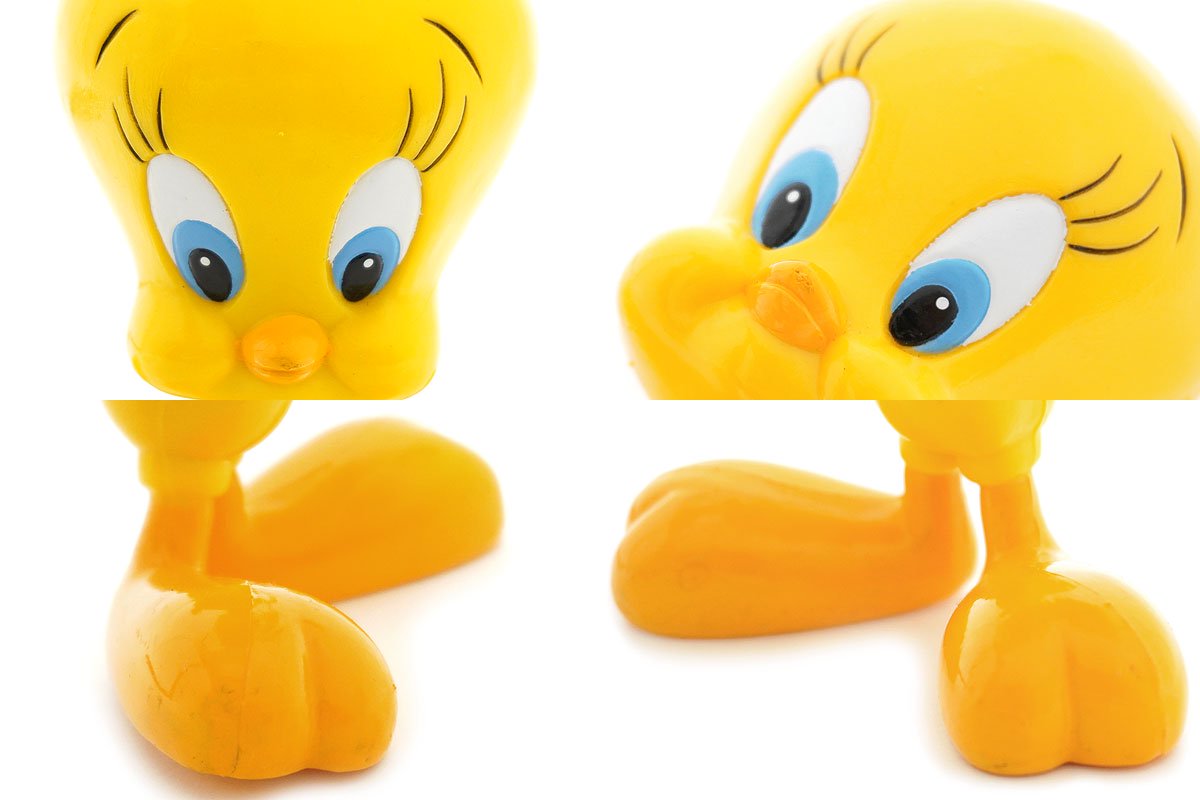 WBSS/ワーナーブラザーズスタジオストア・Looney Tunes/ルーニーテューンズ・Bendable Figure/ベンダブルフィギュア  「TWEETY/トゥイーティー」 1997年 - KNot a TOY/ノットアトイ