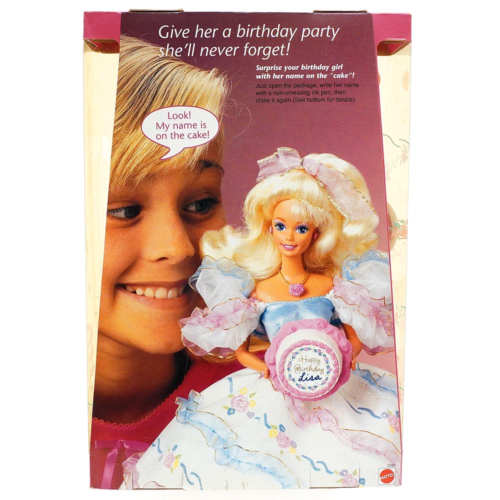 Birthday Party Barbie 1992