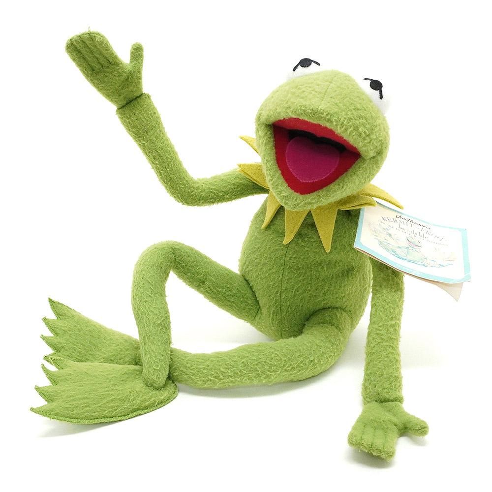 高い素材 ドラム マペット カーミット Kermit セサミストリート MAPPET 