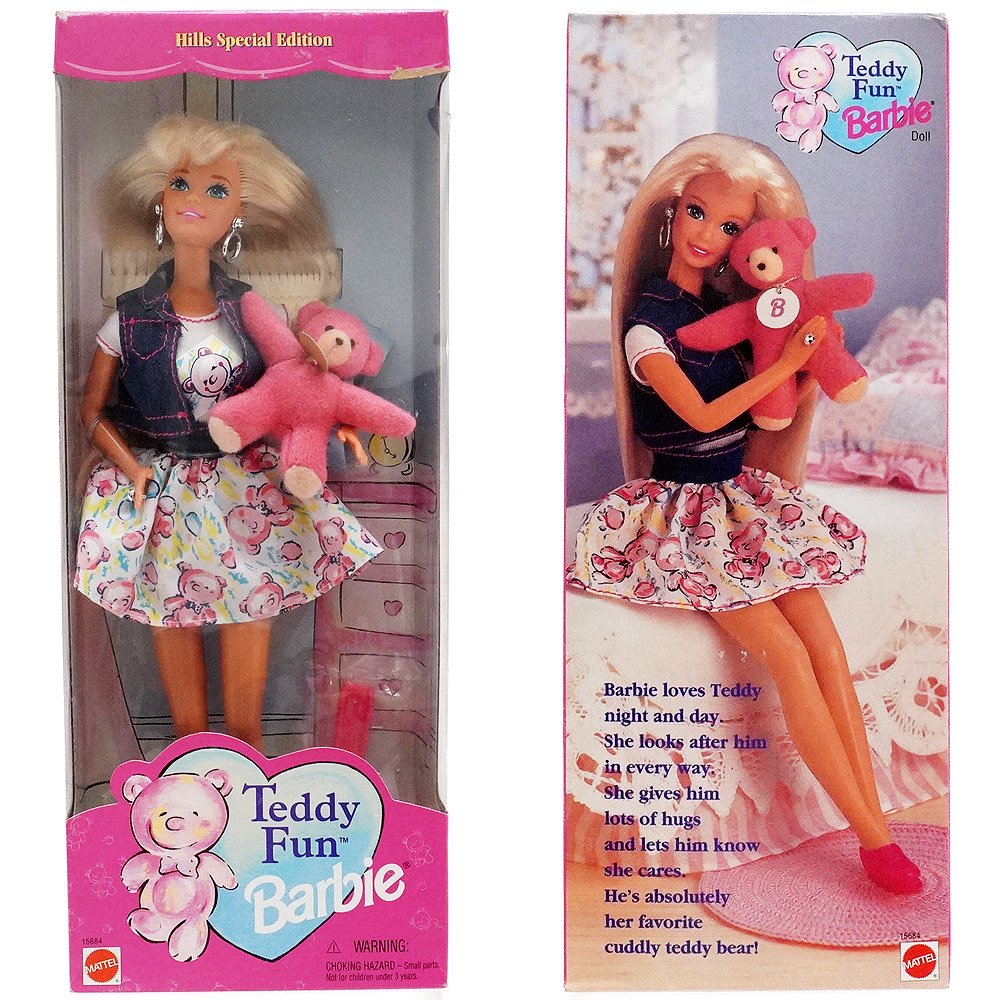 Teddy Fun Barbie/テディファンバービー・1996年・MATTEL - KNot a TOY ...