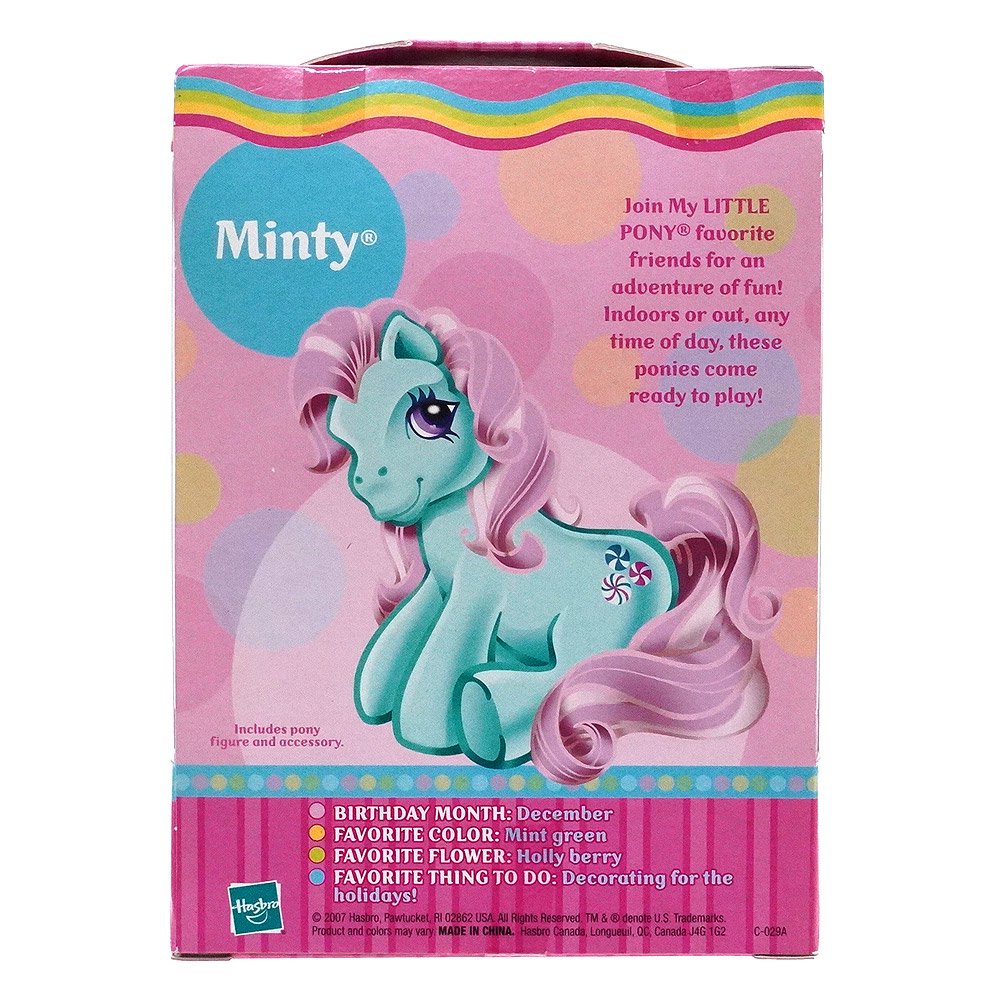 My Little Pony/マイリトルポニー G3・Minty/ミンティ・グリーン ...