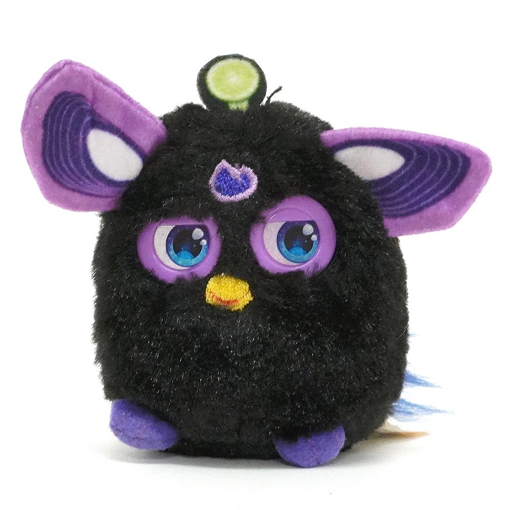 Furby Connect×McDonald's/ファービーコンタクト×マクドナルド・Happy Meal/ハッピーミール/ミールトイ・Mini  Plush/ミニぬいぐるみ・ブラック・2016年 - KNot a TOY/ノットアトイ