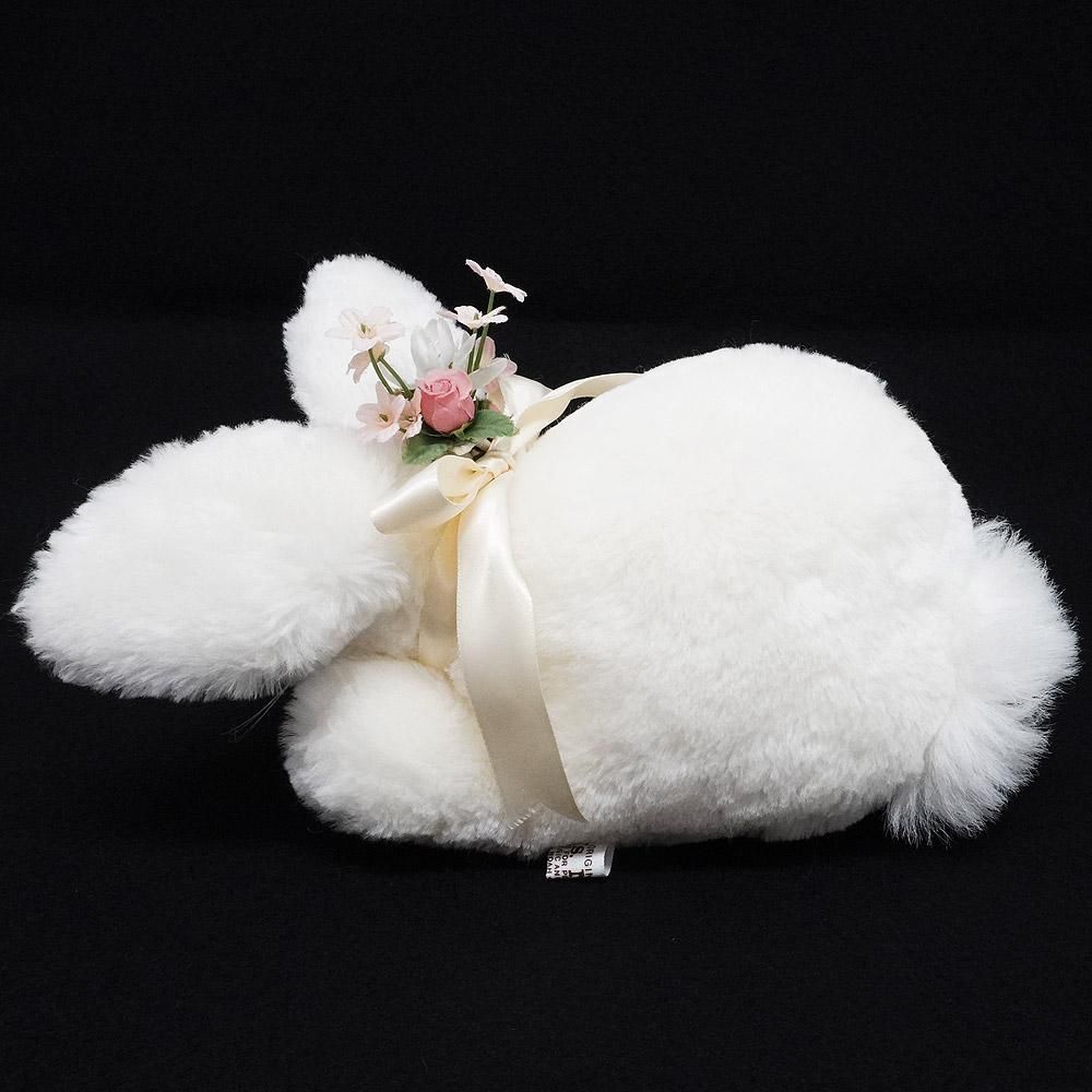 マシュマロ白兎 アーティストベア 海外作家様 ハンドメイド ぬいぐるみ バニー Bunny/バニー/Rabbit/ウサギ・Plush/ぬいぐるみ・ホワイト
