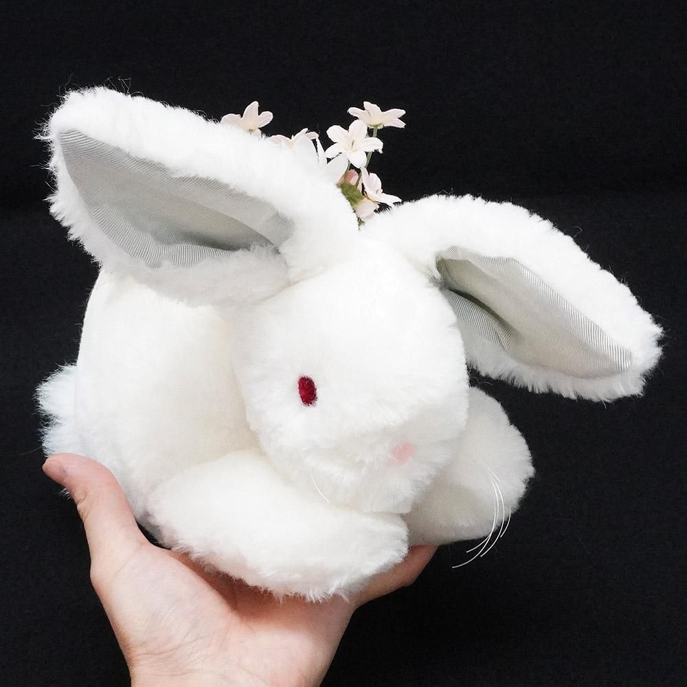 Bunny/バニー/Rabbit/ウサギ・Plush/ぬいぐるみ・ホワイト