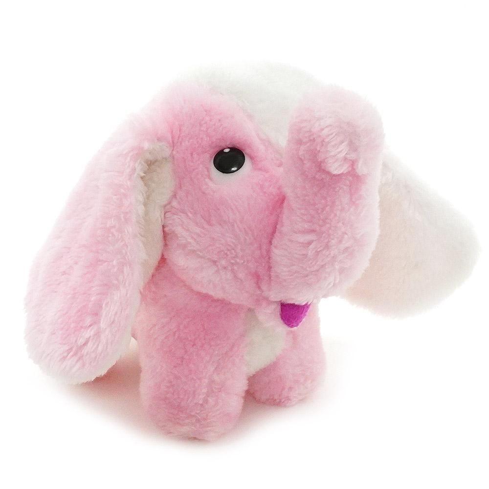 Elephant/エレファント/ゾウ・Plush/ぬいぐるみ・ピンク×ホワイト・高さ約21cm・1977年・R.DAKIN - KNot a  TOY/ノットアトイ