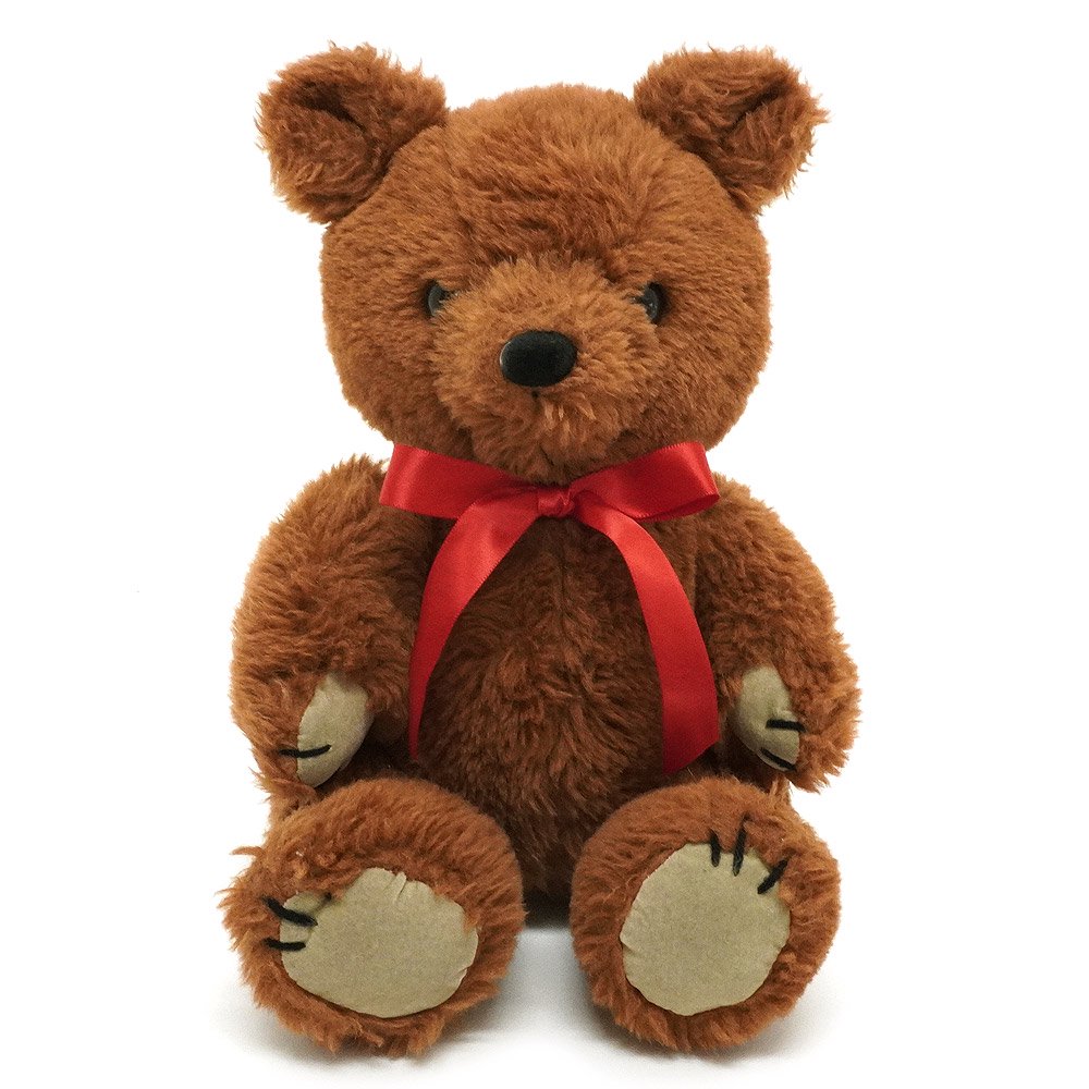 Musical Teddy Bear/ミュージカルテディベア/クマ・Vintage  Plush/ビンテージぬいぐるみ・オルゴール付き・足を伸ばした状態で全長約30cm・1981年・DAKIN - KNot a TOY/ノットアトイ