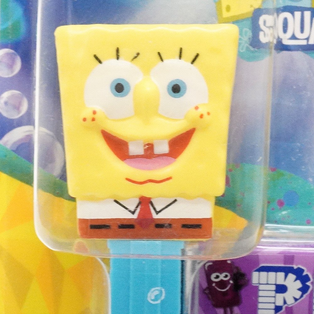 SpongeBob スポンジ・ボブ PEZ ペッツ カラビナキーリング