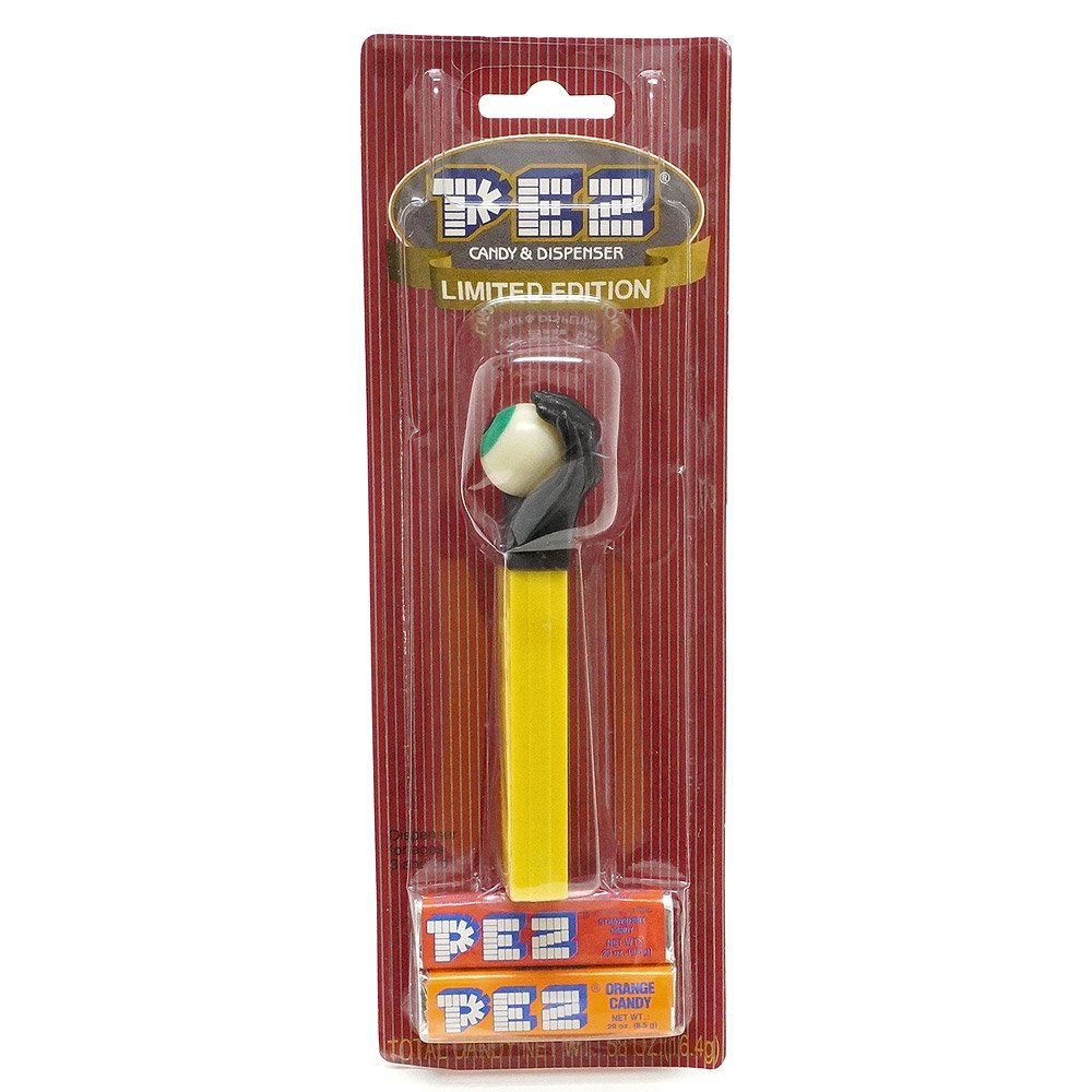 PEZ/ペッツ・キャンディー＆ディスペンサー・Limited Edition/リミテッドエディション 「PSYCHEDELIC EYE/ サイケデリックアイ・ブラック×イエロー」 パッケージダメージ有 - KNot a TOY/ノットアトイ