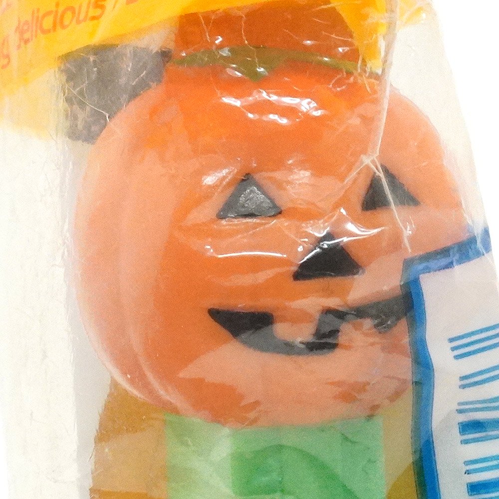 PEZ/ペッツ・Candy&Dispenser/キャンディー＆ディスペンサー・Halloween/ハロウィン(ウィッチ/ドクタースカル/パンプキン)・袋パッケージ未開封3本セット・ダメージ有  - KNot a TOY/ノットアトイ