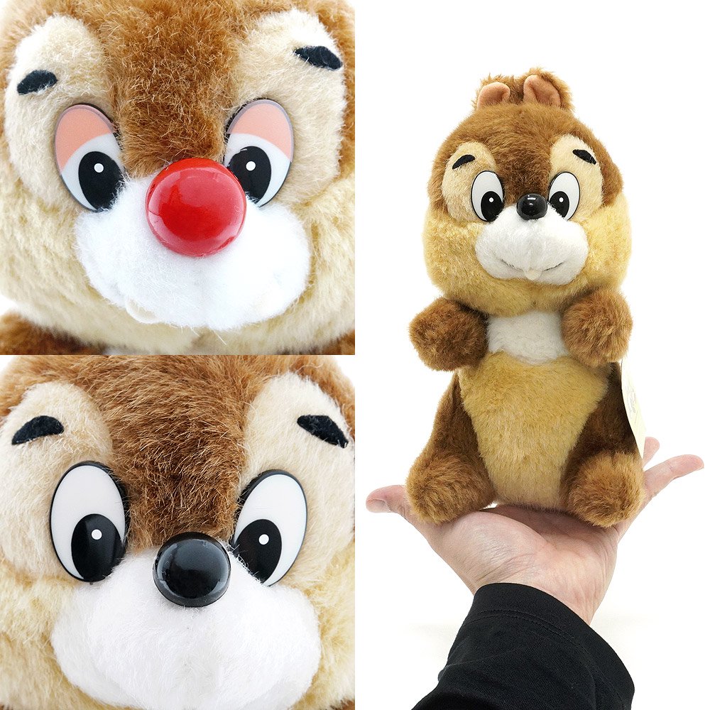 Tokyo Disneyland/東京ディズニーランド・CHIP&DALE/チップとデール・Plush/プラッシュ/ぬいぐるみ2体セット・紙タグ付き  - KNot a TOY/ノットアトイ