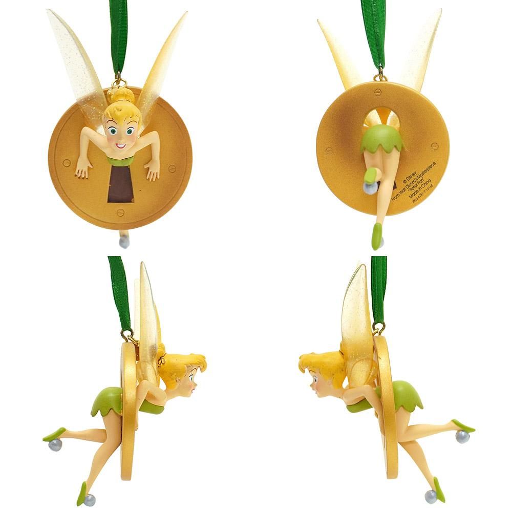 Disney STORE/ディズニーストア・Holiday/ホリデー(クリスマス)・Ornament/オーナメント 「Tinker Bell/ ティンカーベル(ピーターパン)・鍵穴」 2014年 - KNot a TOY/ノットアトイ