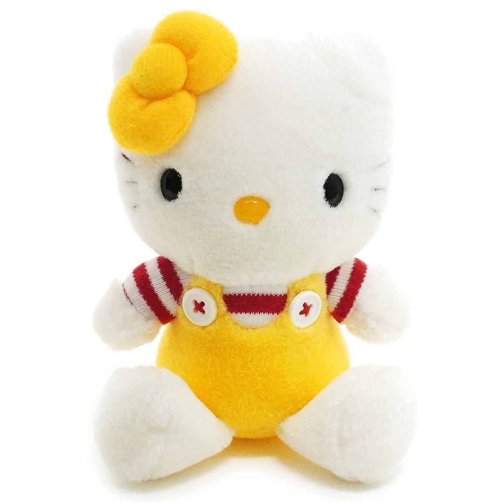 Mimmy White/ミミィホワイト・Hello Kitty/ハローキティ・Plush/ぬいぐるみ・サンリオ キャラクターコレクション100・高さ約13.5cm・2000年 - KNot a TOY/ノットアトイ