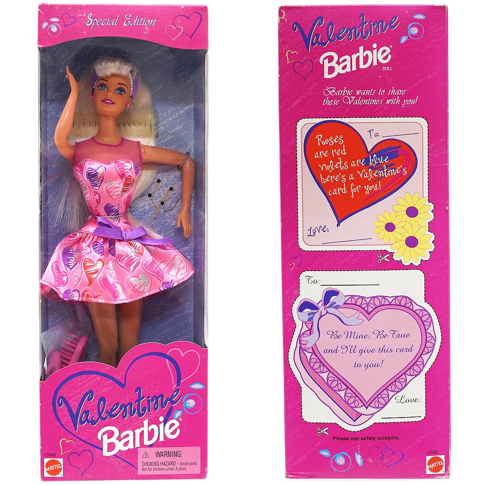 Valentine Barbie/バレンタインバービー・1997年 - KNot a TOY ...