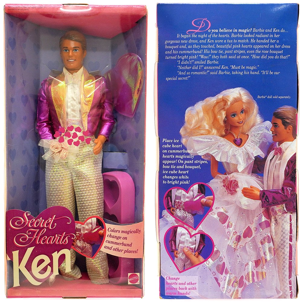 Barbie/バービー・Secret Hearts Ken/シークレットハーツケン・1992年