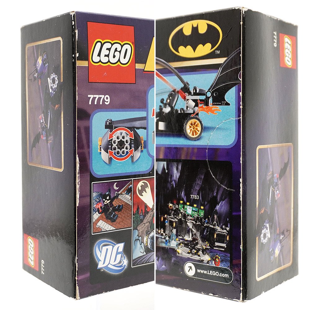 LEGO/レゴ・DC「The Batman Dragster Catwoman  Pursuit/ザ・バットマン・ドラッグスター・キャットウーマンの追跡・＃7779」2006年・未開封・箱ダメージ少々有 - KNot a  TOY/ノットアトイ