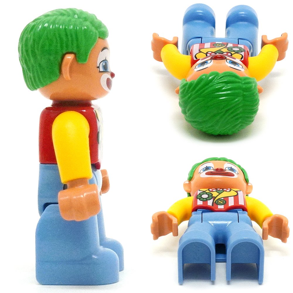 LEGO/レゴ・Duplo/デュプロ・Circus/サーカス・Figure/フィギュア/フィグ 「Clown/クラウン/ピエロ・＃47394」 -  KNot a TOY/ノットアトイ