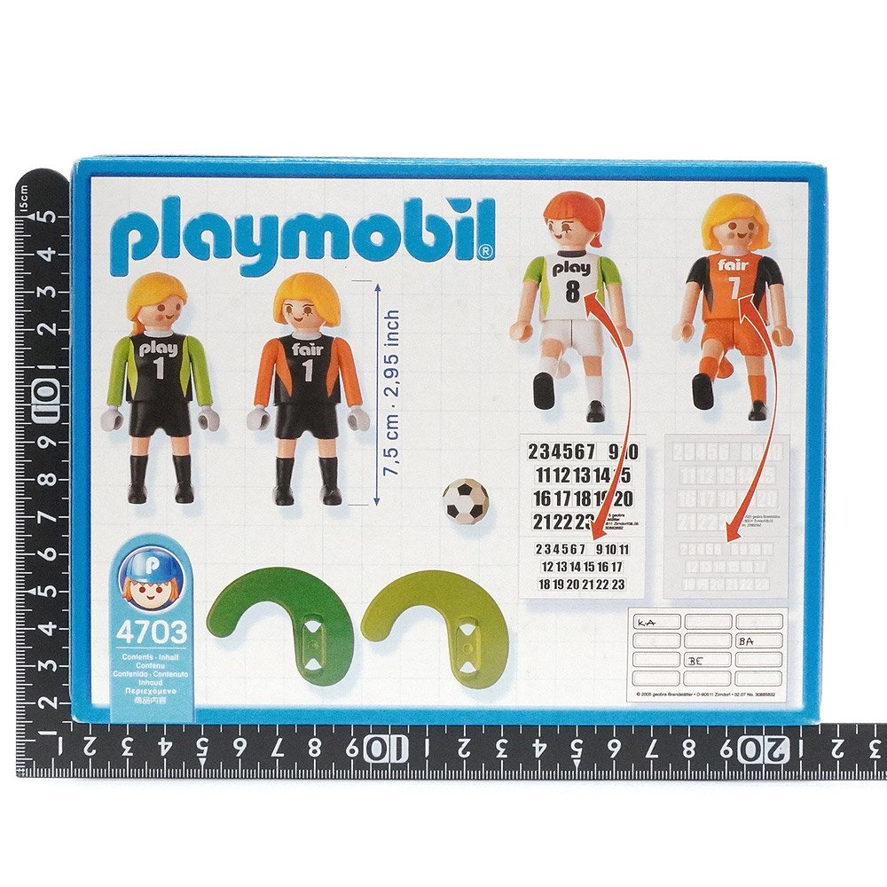 Playmobil/プレイモービル・Sports/スポーツ・Soccer/サッカー「Girls