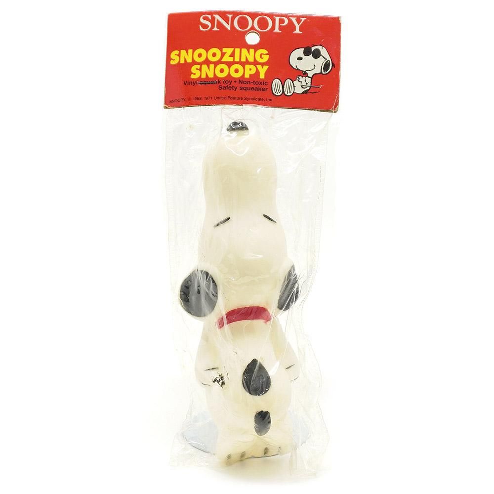 PEANUTS/ピーナッツ・SNOOPY・VINYL SQUEAK TOY/ビニールスクィーク