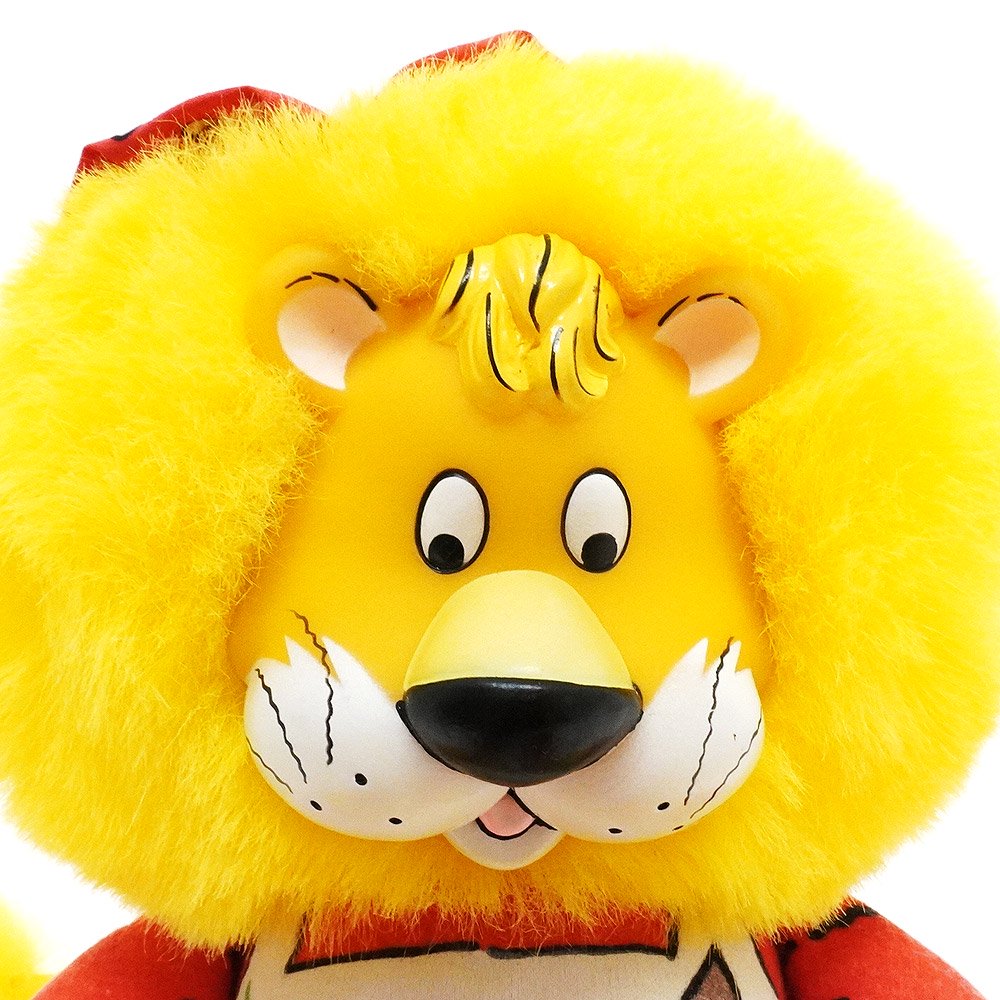 Zoobilee Zoo/ズービリーズー・Van Go Lion/ヴァンゴーライオン・Plush Puppet・ハンドパペット・ぬいぐるみ・全長約35cm・1986年・HEARTLINE  - KNot a TOY/ノットアトイ