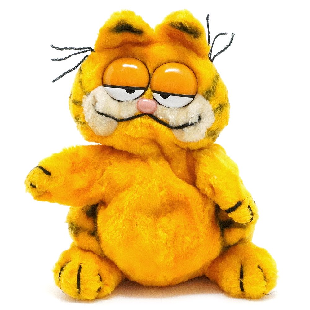 Garfield/ガーフィールド・R,DAKINCOMPANY/デーキン・Hand Puppet/ハンドパペット・Plush/プラッシュ/ぬいぐるみ・30cm・シワ有  KNot a TOY/ノットアトイ