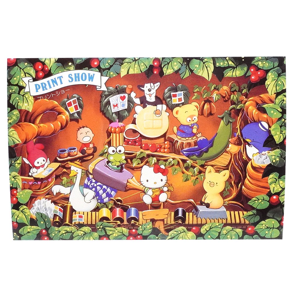 Sanrio/サンリオ・Sanrio Puroland/サンリオピューロランド・Post Card/ポストカード・PRINT  SHOW/プリントショー・1990年 - KNot a TOY/ノットアトイ