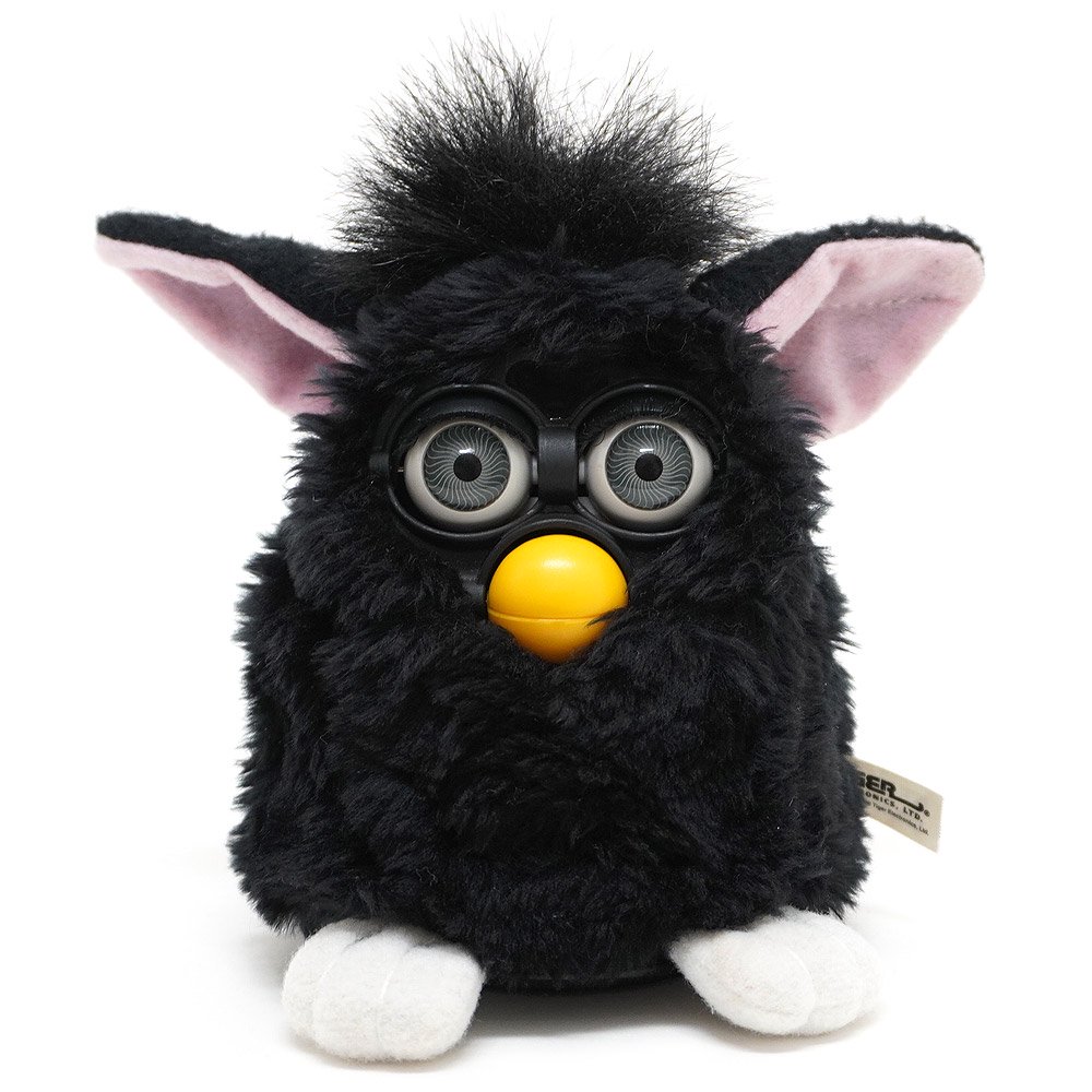 Furby/ファービー・Tiger  Electronics/タイガーエレクトロニクス(Hasbro/ハズブロ)・ブラック×ホワイト×ピンク・Witch's  Cat/ウィッチズキャット/魔女の猫・英語版 - KNot a TOY/ノットアトイ