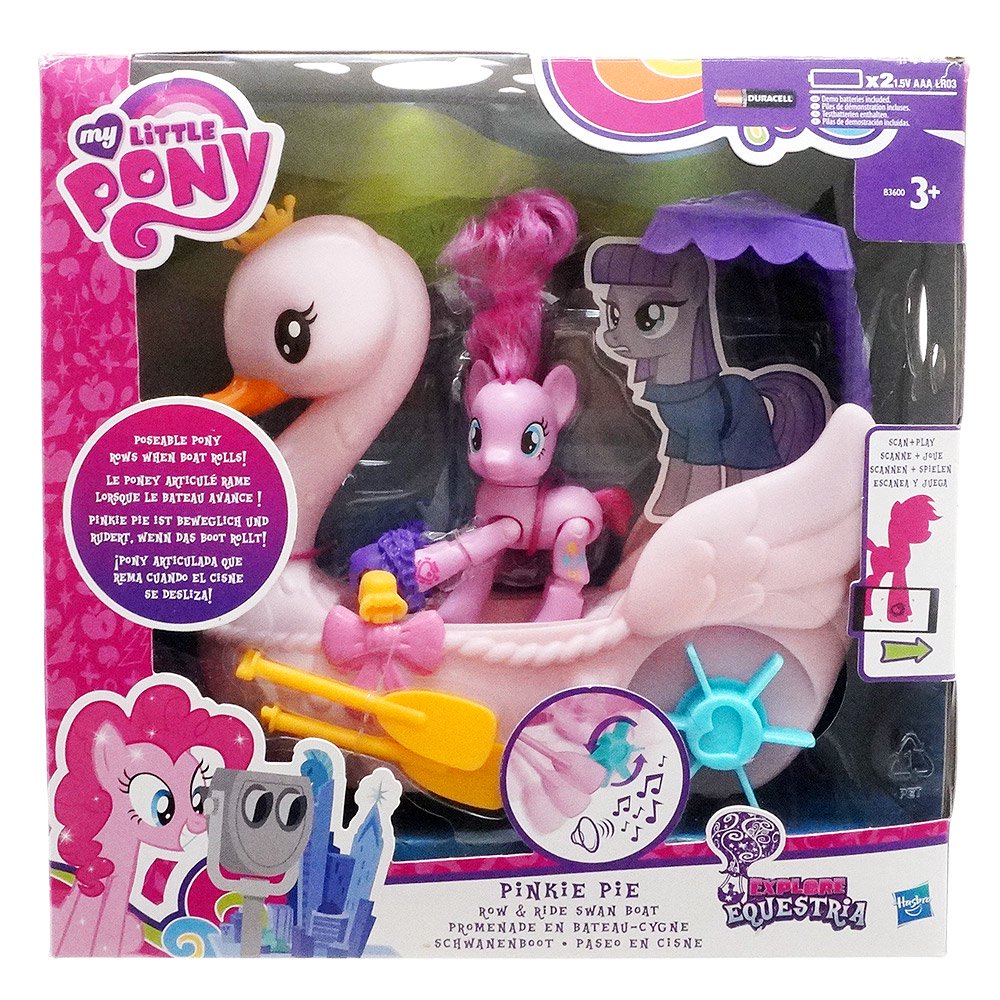 My Little Pony/マイリトルポニーG4・Pinkie Pie Row & Ride Swan Boat 