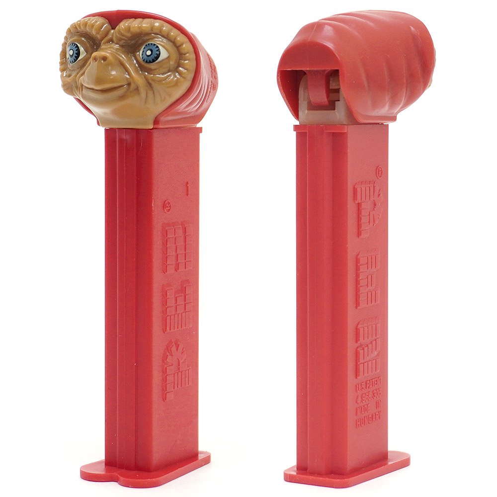 PEZ/ペッツ・Candy&Dispenser/キャンディー＆ディスペンサー 「E.T./イーティー (The  Extra-Terrestrial/ザ・エクストラ・テレストリアル)・レッドフード」 - KNot a TOY/ノットアトイ