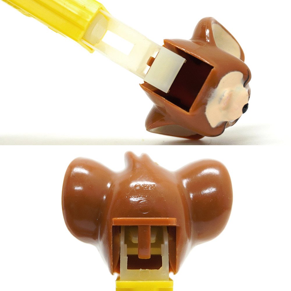 PEZ/ペッツ・Candy&Dispenser/キャンディー＆ディスペンサー 「TOM&JERRY/トム＆ジェリー・JERRY/ジェリー・Yellow/イエロー」  - KNot a TOY/ノットアトイ