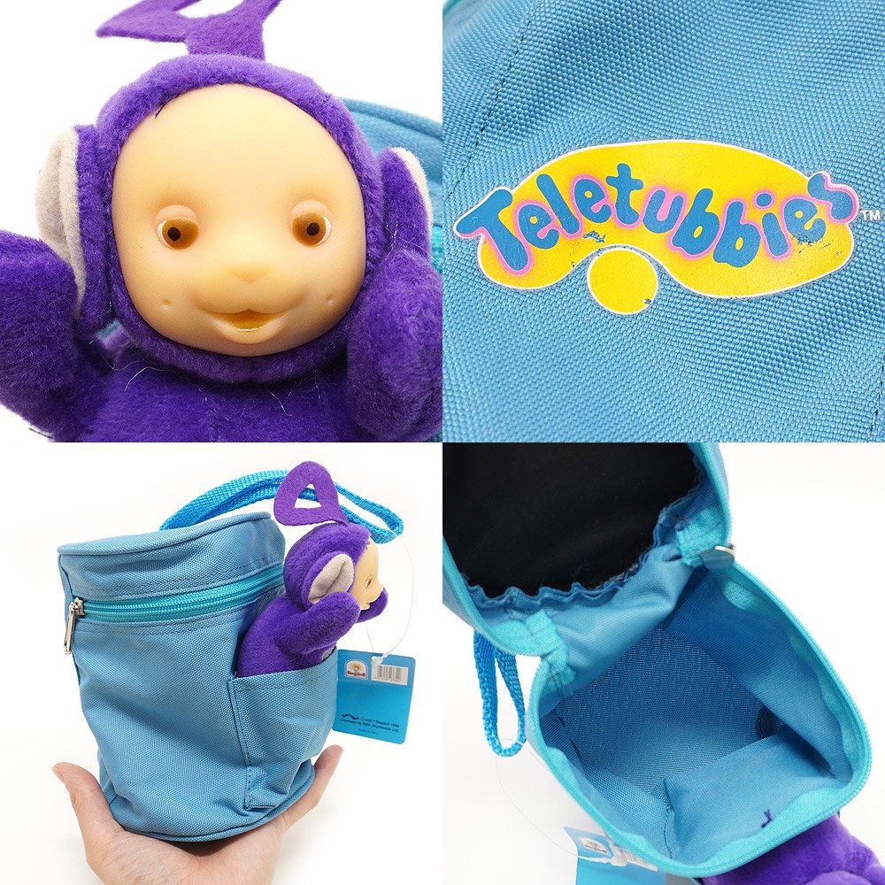 Teletubbies/テレタビーズ・ぬいぐるみ付きミニバッグ4種セット・Bag