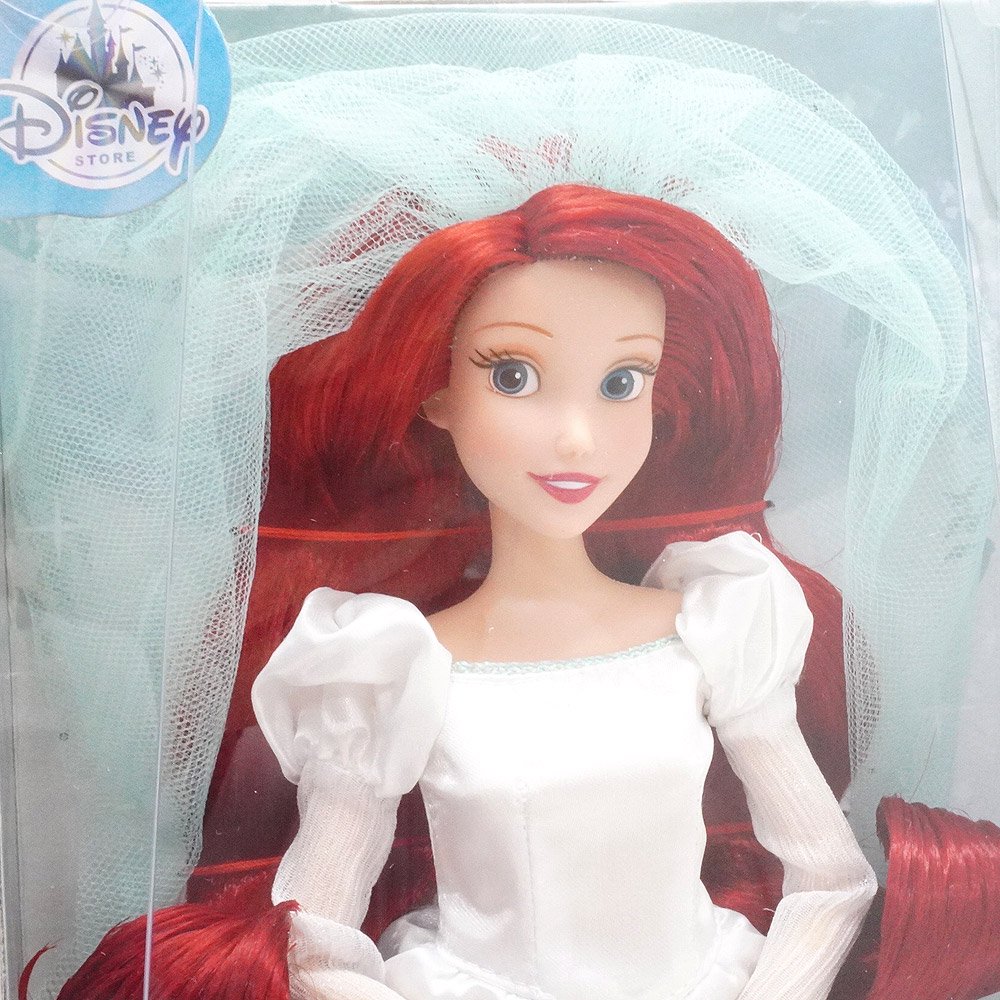 Disney Store/ディズニーストア・Disney Princess/ディズニープリンセス・Classic Doll/クラシックドール 「 Ariel/アリエル・ウェディングドレス」 開封/未着脱 - KNot a TOY/ノットアトイ