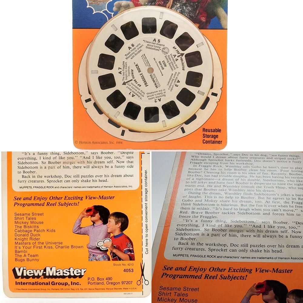 3D ビューマスター　セット　ジムヘンソン View-Master/ビューマスター・3-D REEL/専用リール 「Jim Henson