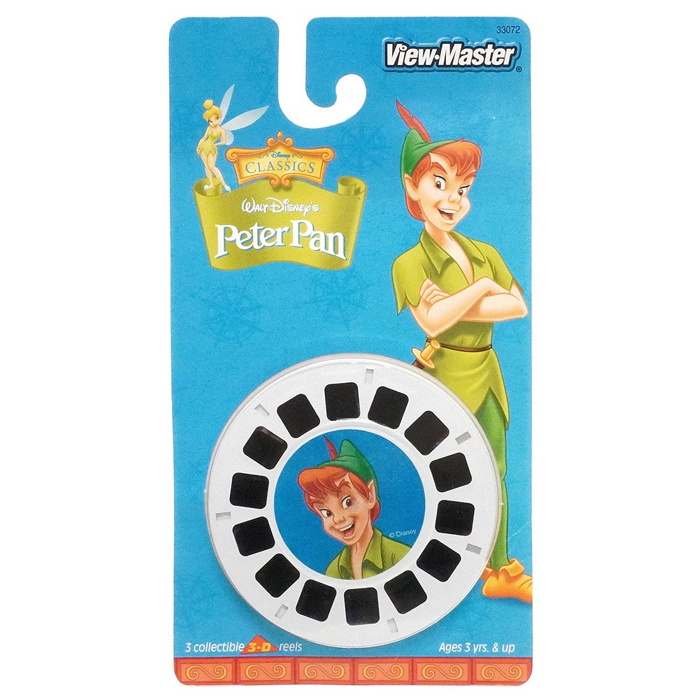 Fisher-Price/フィッシャープライス・View-Master/ビューマスター・3-D専用リール「Disney  CLASSICS/ディズニークラシックス・Peter Pan/ピーターパン」開封 - KNot a TOY/ノットアトイ