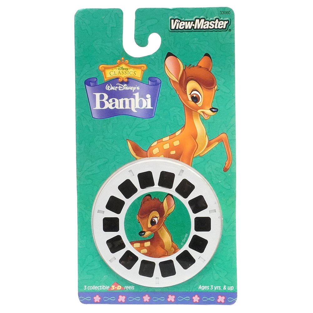 Fisher-Price/フィッシャープライス・View-Master/ビューマスター・3-D専用リール 「Disney CLASSICS/ディズニー クラシックス・Bambi/バンビ」 開封 - KNot a TOY/ノットアトイ