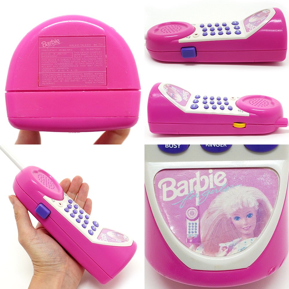 Barbie/バービー・Walkie Talkie/ウォーキートーキー・トランシーバー