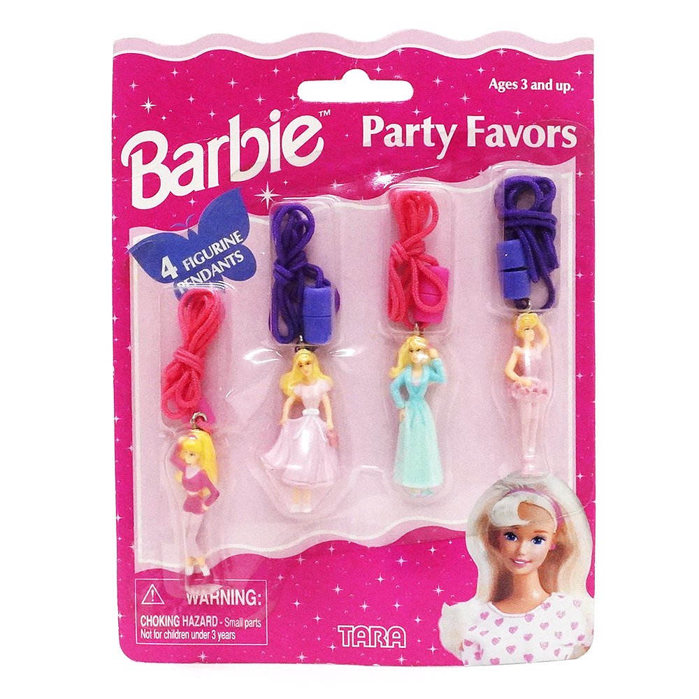 Barbie/バービー・Party Favors/パーティーフェイバーズ・4 FIGURINE