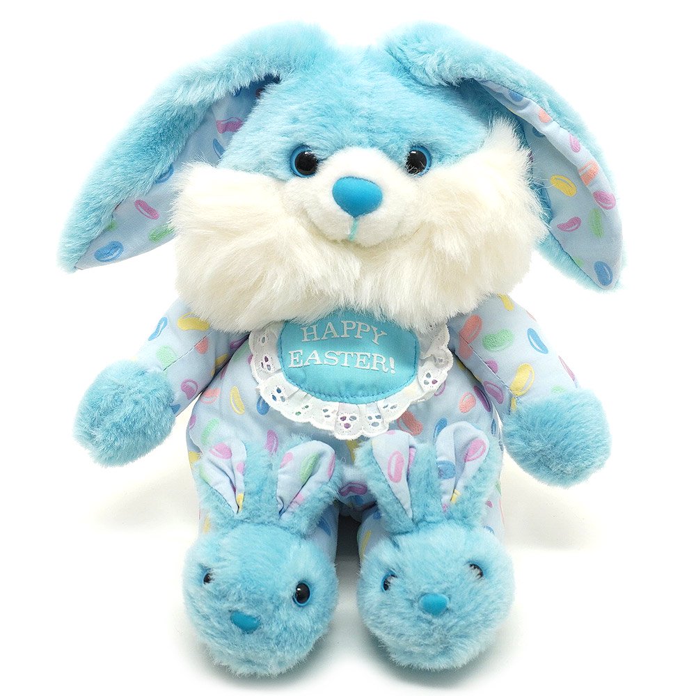 Bunny/バニー/ウサギ・Plush/ぬいぐるみ・ブルー×ホワイト・ジェリー