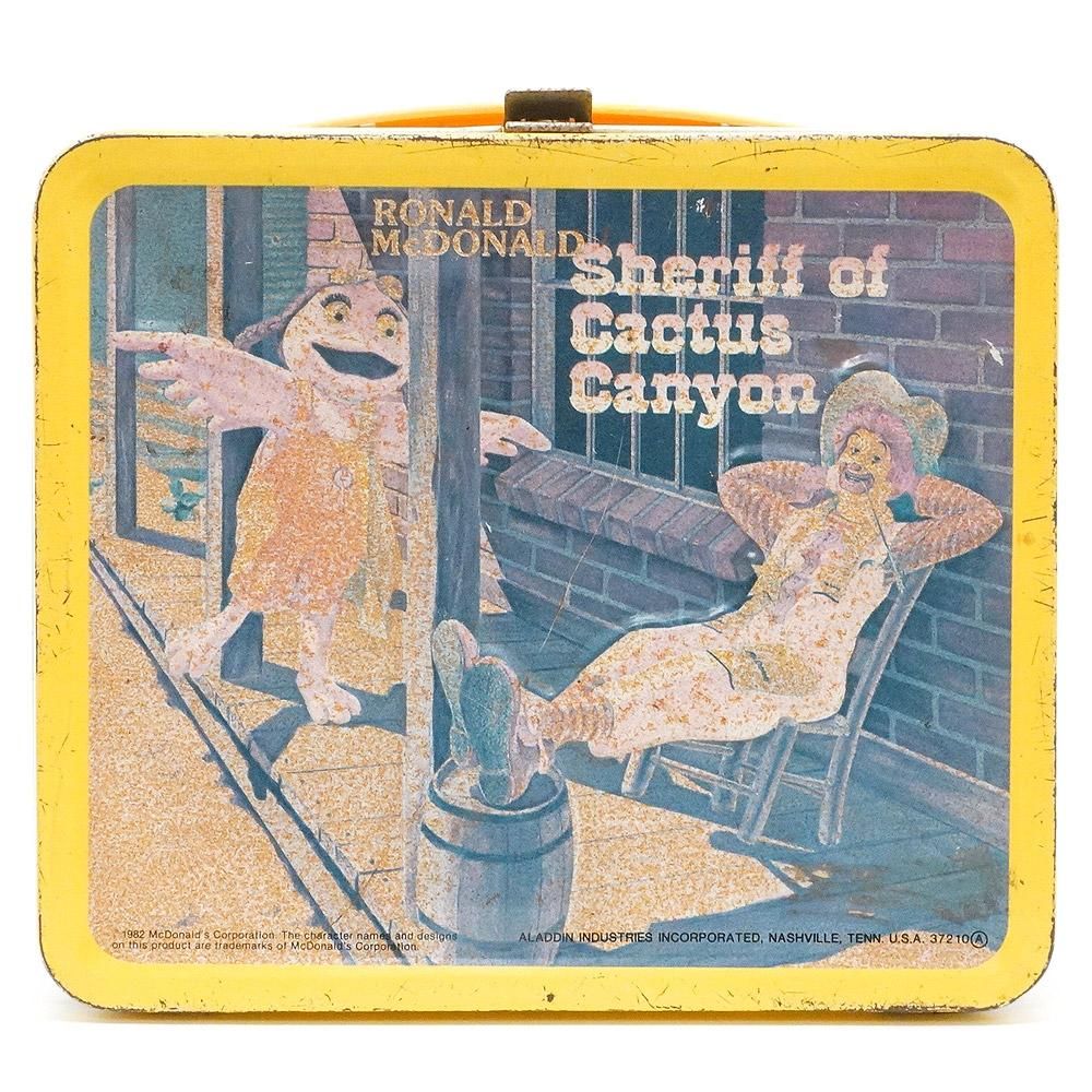 McDonald's/マクドナルド・Aladdin/アラジン・Metal Lunch Box/メタル